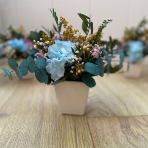 centros-florales-preservados-azules