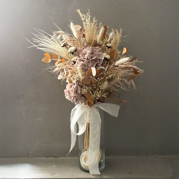 ramo de novia siena preservado estilo bohemio