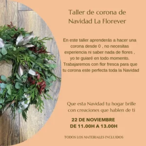 Taller de corona de Navidad (1)